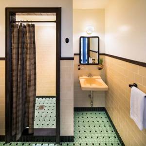 bathroom premium King Skyline View room
