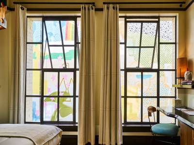 Windows Interior room Freehand Hotel Los Angeles